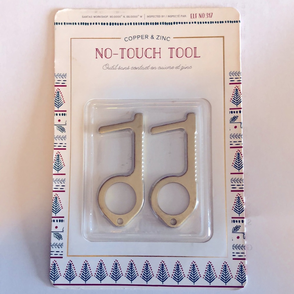 No touch tool copper & zinc